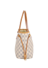 Neverfull PM, £650, Handbags, White, Canvas, Bottom view